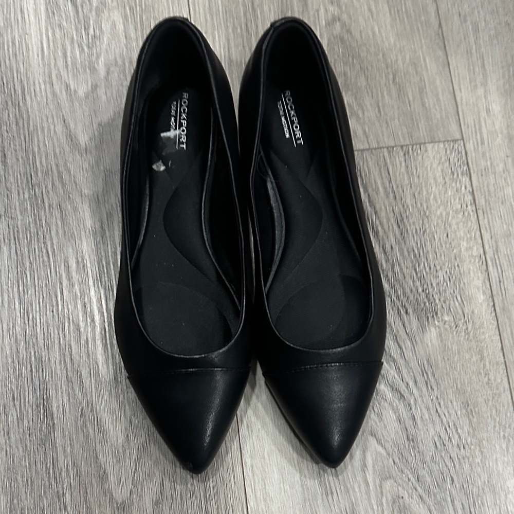 Rockport Women's Sleek Black Loafers